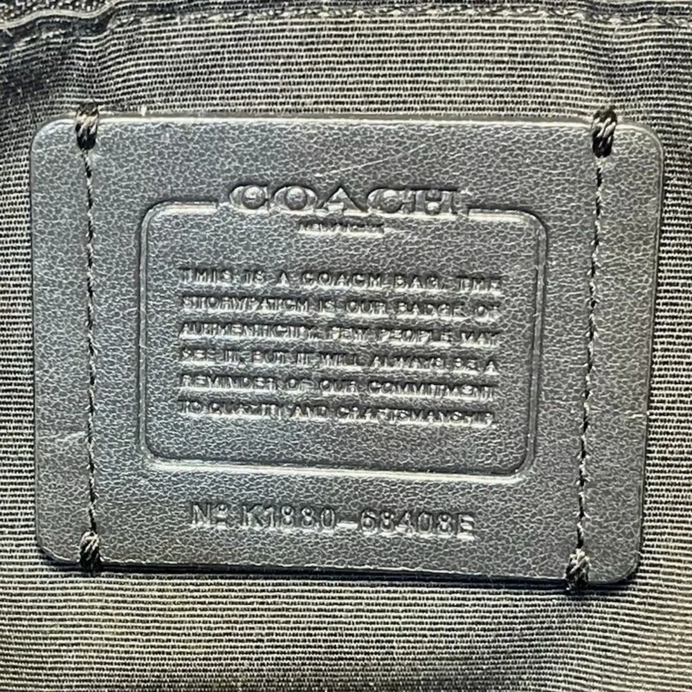 Coach Nolita Black Bag Pebbled Leather Satchel Purse READ Double Handle